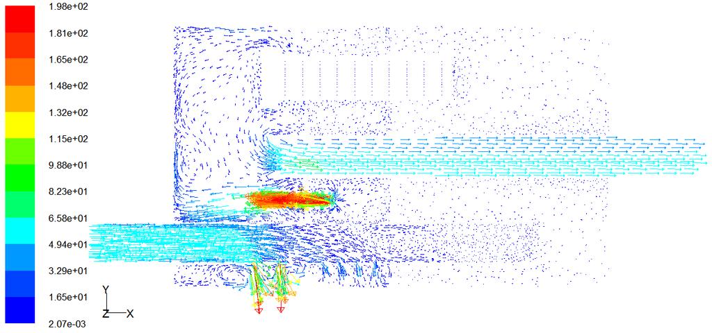 Analysis of Flow Field for Automotive Exhaust System The Open Mechanical Engineering Journal, 2014, Volume 8 591 (a) The distance between the main and auxiliary muffler is 150 mm (b) The distance