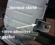 5,6 The vibro-absorbing gasket looks like the