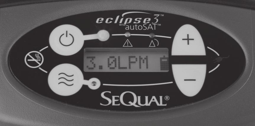 HOW YOUR ECLIPSE 3 WORKS The Eclipse 3, Personal Ambulatory Oxygen System with autosat Technology is a portable concentrator used to extract oxygen from the atmosphere, concentrate it to greater than