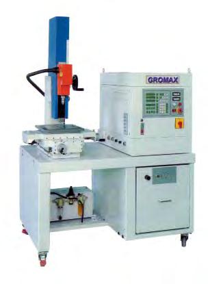GROMAX Micro Drill EDM Save & recall machining data: steel, carbide & aluminum.