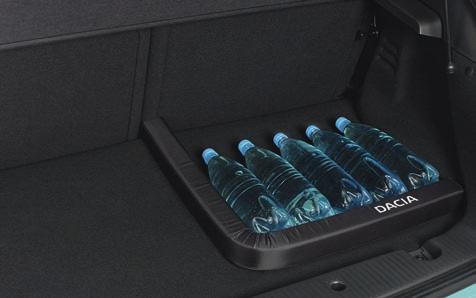efficiently protects the original carpet and fits the shape of your Dacia s boot perfectly.