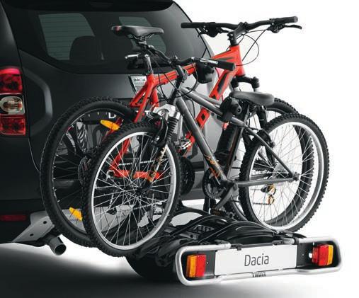 34 2 Euroride bicycle rack on towbar Transport your bikes easily and in complete safety.