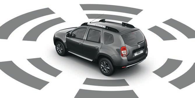 Driving assistance 1 Parking sensors Manoeuvre with complete peace of mind thanks to the sensors of this system which detect any obstacle in front of and/or behind your