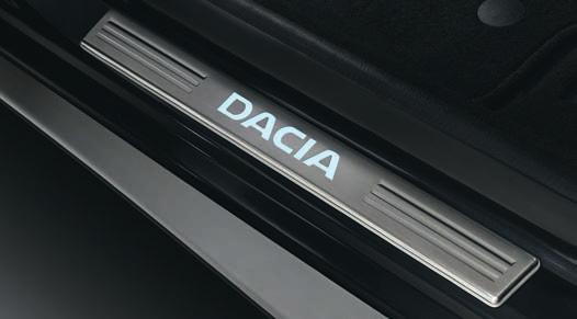 Interior design 5 Roof spoiler Accentuate the sporty nature of your New Duster.