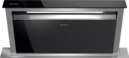 Levantar SPECIFICATIONS Features: Very sleek and modern look Touch on glass controls LED ClearView lighting with dimmer functionality (1 x 6W) Telescopic downdraft system raises 16 over cooktop