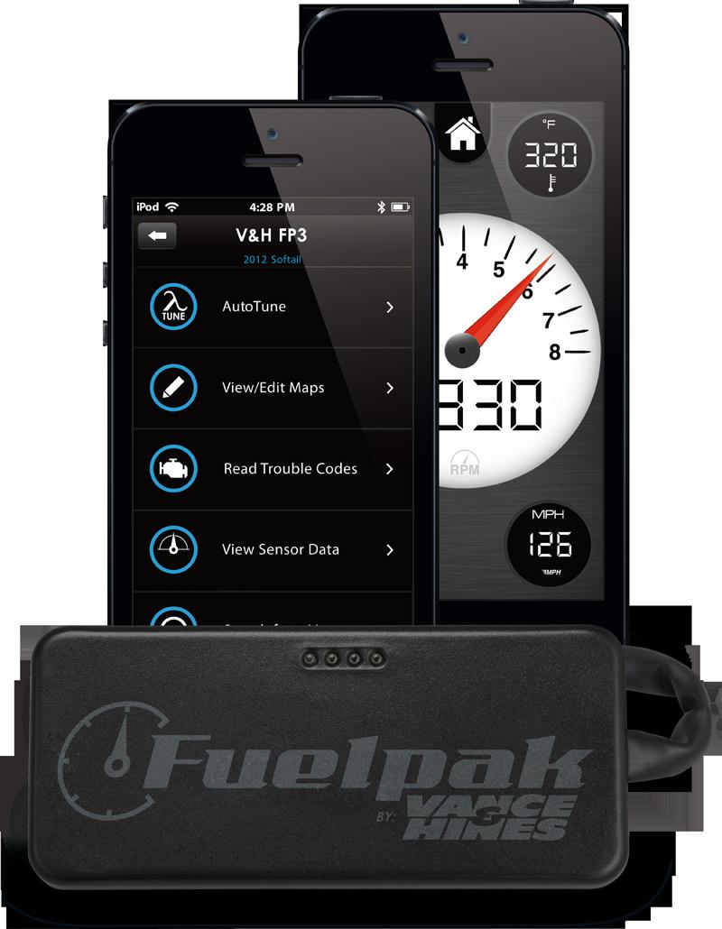 THE NEXT GENERATION OF FUEL MANAGEMENT IS HERE The Fuelpak FP3 will revolutionize fuel management for all new Harley-Davidson models now using the HDLAN (CAN Bus) system.