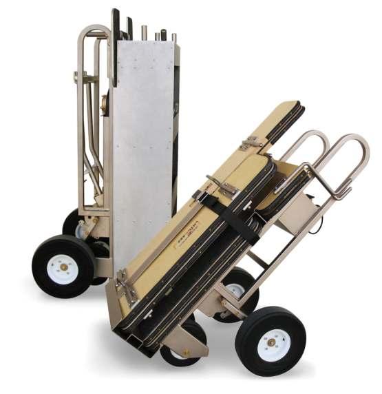 Manufactured from the highest quality materials and components to meet the demanding needs of the entertainment industry, this stable, reliable Dolly offers operators a wide variety of accessories.
