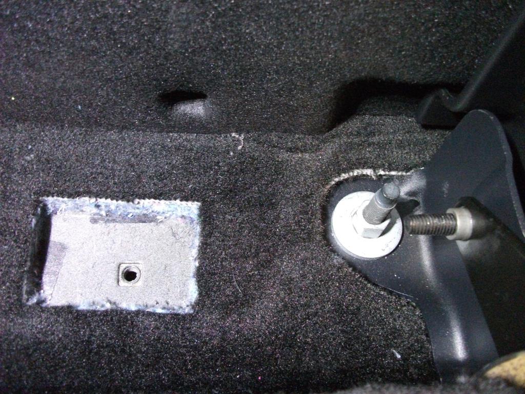 to allow for the lower subwoofer brackets to sit flat
