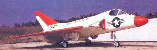 F-6 Douglas Skyray span: 33'6", 10.21 m length: 45'8", 13.92 m engines: 1 Pratt & Whitney J57-P-8 max.