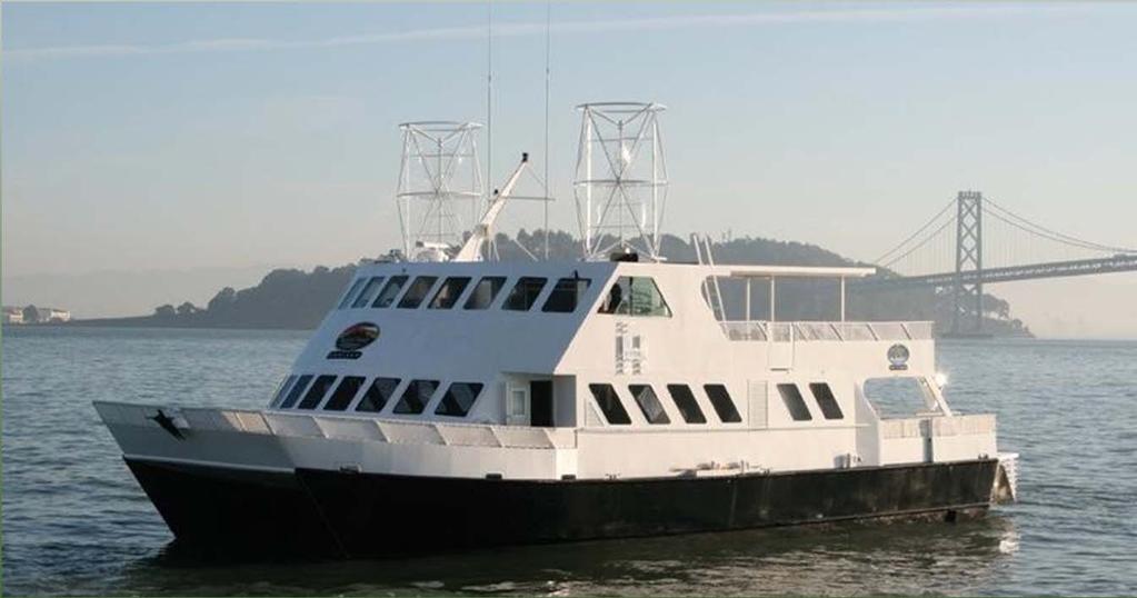 The Alcatraz Hybrid 20m dual 300kW Propulsion Commissioned in 2008, The Hornblower
