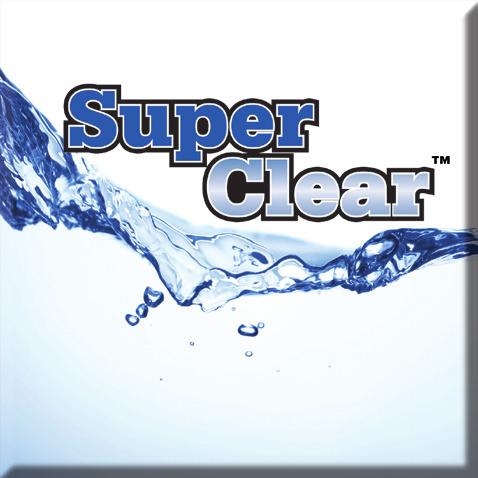 SuperClear Products Used in conjunction with the patent-pending SuperClear System to treat reclaimed water and make suitable for reuse Includes odor control to remove odors typically found in