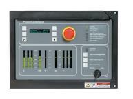 Control system PCC 2100 PowerCommand control is an integrated generator set control system providing governing, voltage regulation, engine protection and operator interface functions.
