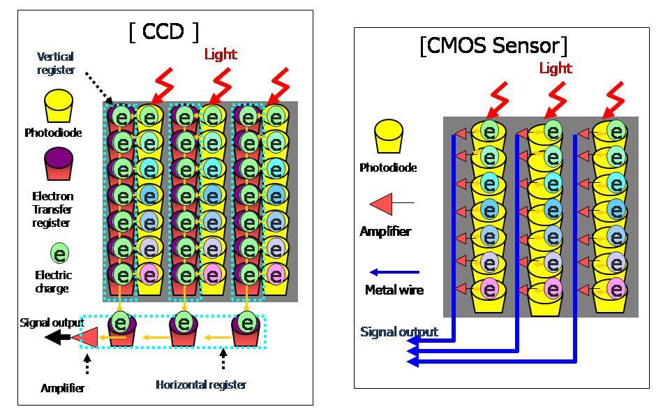 Vedi senzorski čip de očigledno biti u prednosti jer u jednom trenutku može da registruje vedi deo, ako ne i celokupan spektar.
