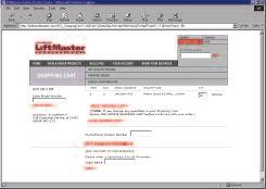 The LiftMaster Dealer Extranet... The LiftMaster Dealer Extranet Protected Website Designed Exclusively For You!