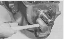 Figure 152 - Install mainshaft assembly into transmission case as shown.