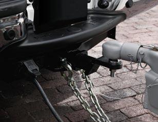 THINGS TO KNOW ABOUT HITCHES When towing, it is vital that the proper hitch be used.