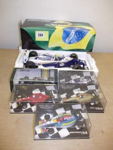 Ayrton Senna collection 1:18
