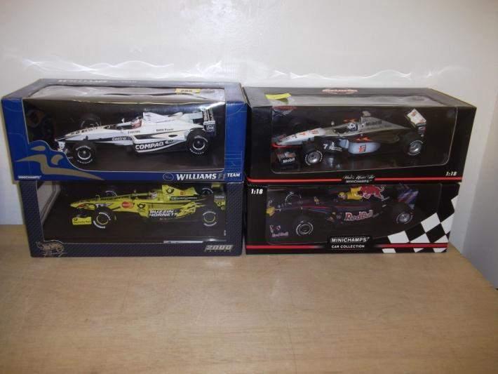 champs F1 1:18 scale cars