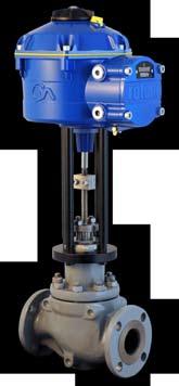 CVA Rotary (CVQ) General Description The CVA range of quarter-turn actuators provides an electrically powered process control operator suitable for most control valve types and sizes.