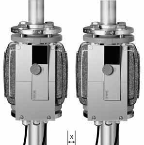 Planning guide High-efficiency pumps Wilo-Stratos / Stratos-Z / Stratos-D / Stratos-ZD Application in compact distributors In narrow spaces, the control module can set in a ertical position by