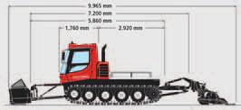 MultiFlexTiller: Height when driver's cabin tilted: Load area: Payload on platform: Speed, infinitely variable: 1,100 Nm at 1,200 rpm from 16 l/h 190 l 4,160 mm 5,400 mm 3,325 mm approx.