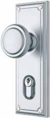 or a lever it adds class to any home exterior Single cylinder allows you to key from the outside or turn-button from the inside to lock or unlock the deadbolt function Non handed