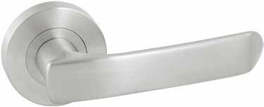 Gainsborough G1 Allure Quality 316 grade stainless steel construction Well suited for use in coastal areas Concealed fixing Passage set non-locking operation for general passage doors, can be