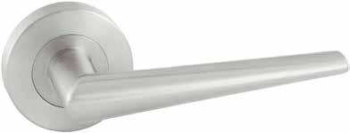 G1 Enchant Quality 316 grade stainless steel construction Well suited for use in coastal areas Concealed fixing Passage set non-locking operation for general passage doors,