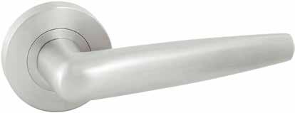 Gainsborough G1 Rochas Quality 316 grade stainless steel construction Well suited for use in coastal areas Concealed fixing Passage set non-locking operation for general passage