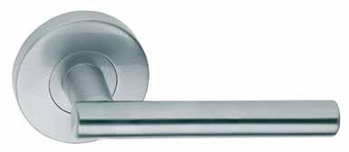 security such as internal garage entry Fits a 50-54mm hole through the door face G4 lever sets come standard with a 60mm backset latch.