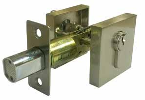 Internal door deadbolts and knobs Retrofit knob Replacement knob and spindle (non-sprung)