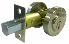 6mm spindle Furniture only set, no latch supplied 850SN SN Round C4 keyed lock and turn