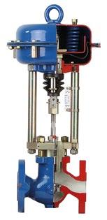 Products Globe control valve BR 11 High-performance control valve BR 12 3-way valve BR 13 The globe control valve BR 11 is used in automated, industrial installations to control the flow of gases and