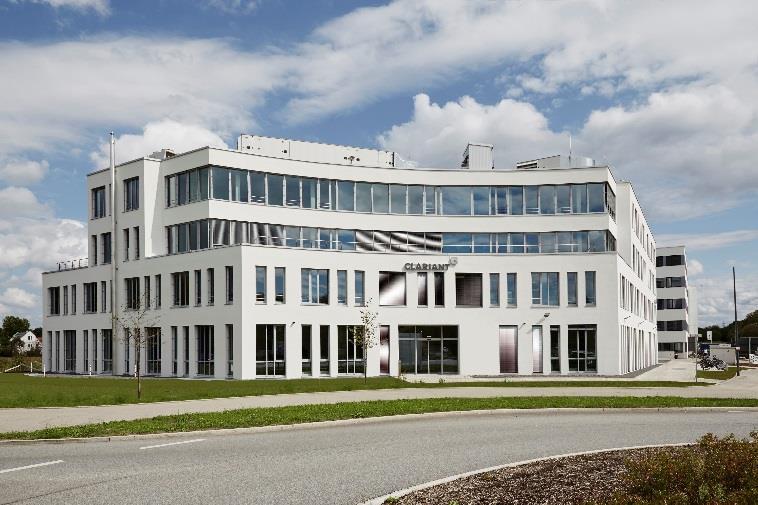 and office space: 6,500 m² Pilot plant since 2009 Over 15