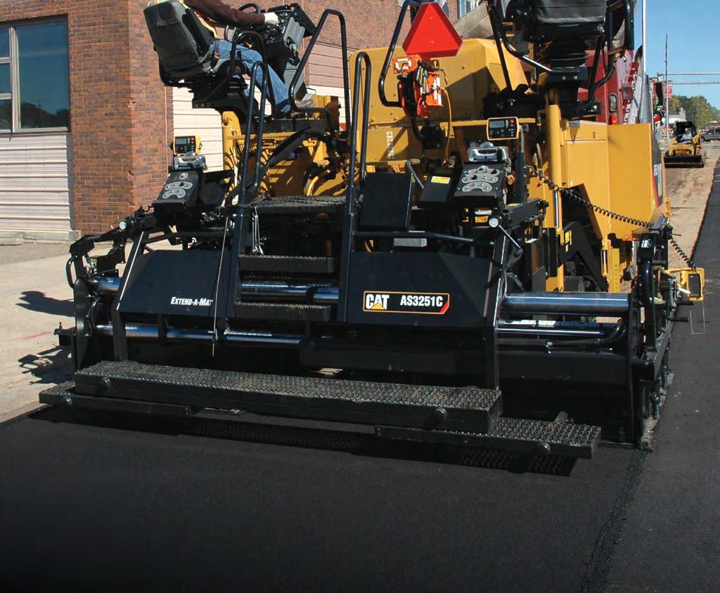 VIBRATORY screeds Quality paving for all applications. Cat Vibratory Screeds can be configured to match any paving application from highways to city streets to parking lots.
