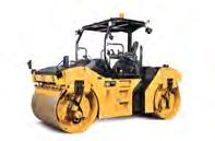 with Cab (Solid Drum) 10 453 kg (23,045 lb) CD54B Drum Steer Compaction Width 1700 mm (67") Max.