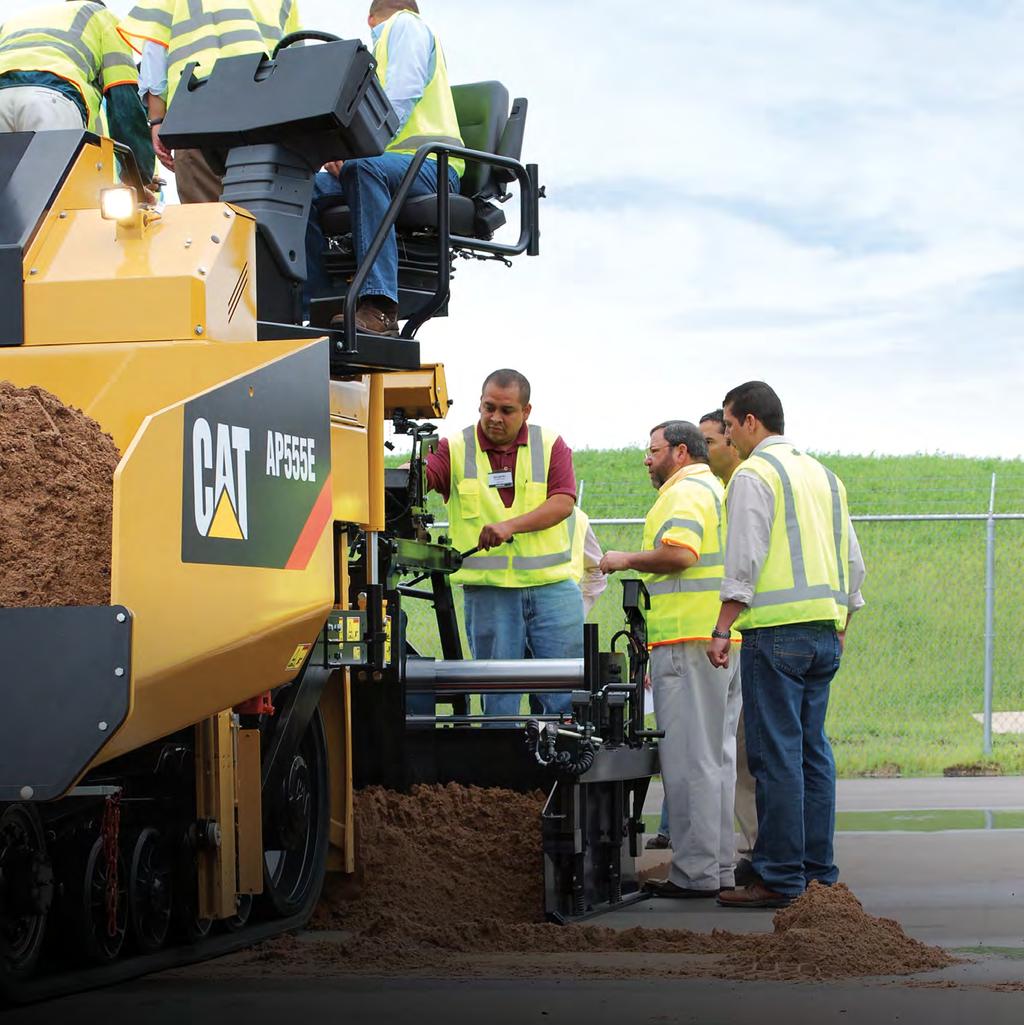 TRAINING & SOLUTIONS Proven to increase profits. Caterpillar Paving Products is dedicated to providing our customers with quality training and project consulting services.