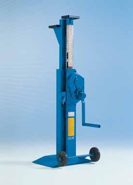 Truck body lifting jack model KHB 8, BGV D8 (VBG 8) model KHB 14, EN 1493 (VBG 14) 3000-7500 Truck body lifting jacks are used for supporting vehicle bridges, swap bodies and trailers; they are also