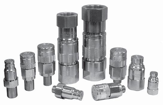 Flush-faced quick couplings FEM Series ISO 16028 Steel From 1/4" 31.