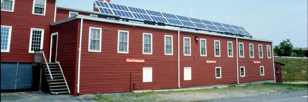 This furniture factory in Gardner, Massachusetts incorporates PV panels into its design/ NREL ANNEX TERMINOLOGY EMPLOYED The present document uses on the following definitions 1 : Feed-in tariff: an
