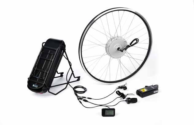 Kits P SERIEs 48V (including 48V / R10Ah / 480 Wh battery) P SERIEs «To Electrify your regular bicycle S SERIES 36V