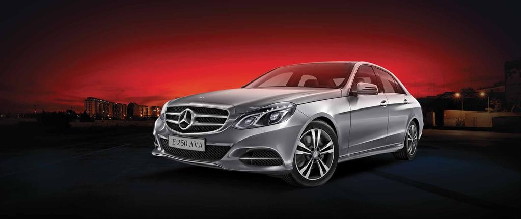 E 250 Avantgarde The Avantgarde line is distinguished by particularly sporty features such as the softnose and the new 2-louvre grille with a central star.