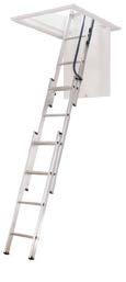 Domestic Loft Ladder LOFT LADDERS AL2 / AL3 / AL3C al2 al3 al3c AL2 AL3 AL3C n EN 14975 Aluminium 2 Section Loft Ladder n EN 14975 Aluminium 3 Section Loft Ladder n EN 14975 Medium Duty 3 Section