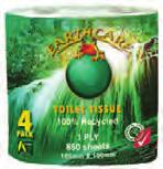 Roll 2 ply Earthcare Jumbo Toilet Roll 1 ply