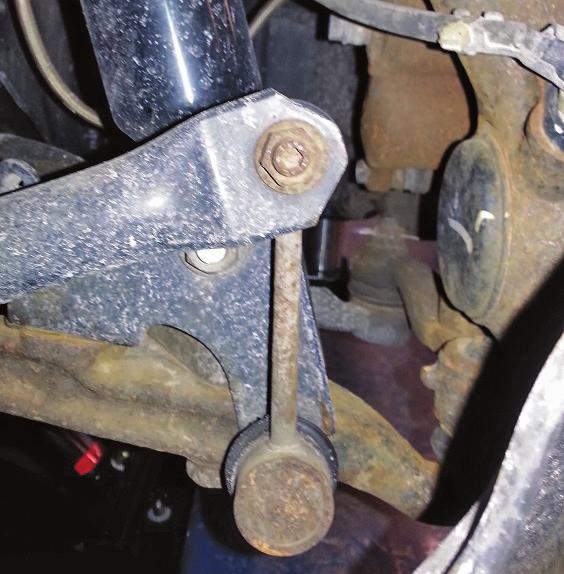 stabilizer bar end link from the