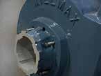 of the pump Adjustable Wear Ring Wear ring takes up clearance at the impeller
