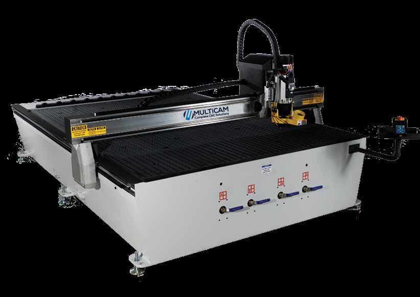 MAXIMUM FLEXIBILITY......MADE AFFORDABLE 1000 SERIES ROUTER MultiCam accepted the industry challenge to build a rigid, reliable CNC machine platform with excellent performance at an affordable price.