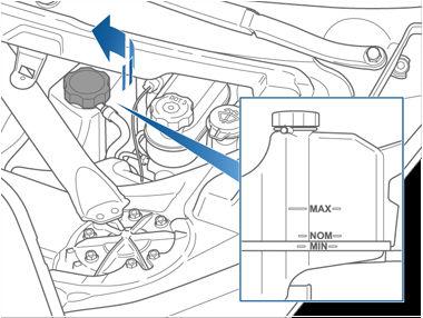 Caution: The maintenance panel protects the front trunk from water. When reattaching, make sure it is fully seated.