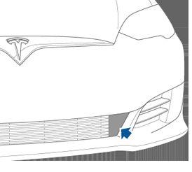 Instructions for Transporters Connect the Towing Eye 1. Locate the towing eye in the front trunk. 2.