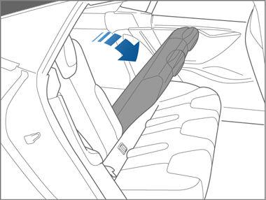 Front and Rear Seats Folding Rear Seats Model S has a split rear seat that can fold forward. Note: If Model S is equipped with the optional executive rear seats, these seats do not fold forward.
